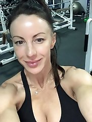 The guy behind does not know that I am not wearing any panties.