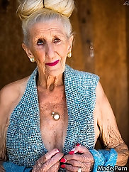 Granny Nud Pic 80 Yo Piercing Fetish Spanish