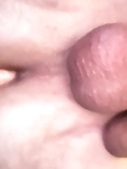 Daddys erect penis enveloped by Lexxis alluring feet