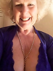 Heart racing granny cleavage