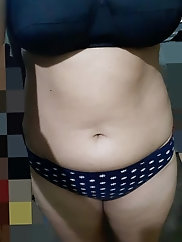 Sexy pictures of my naked breasts and anal play